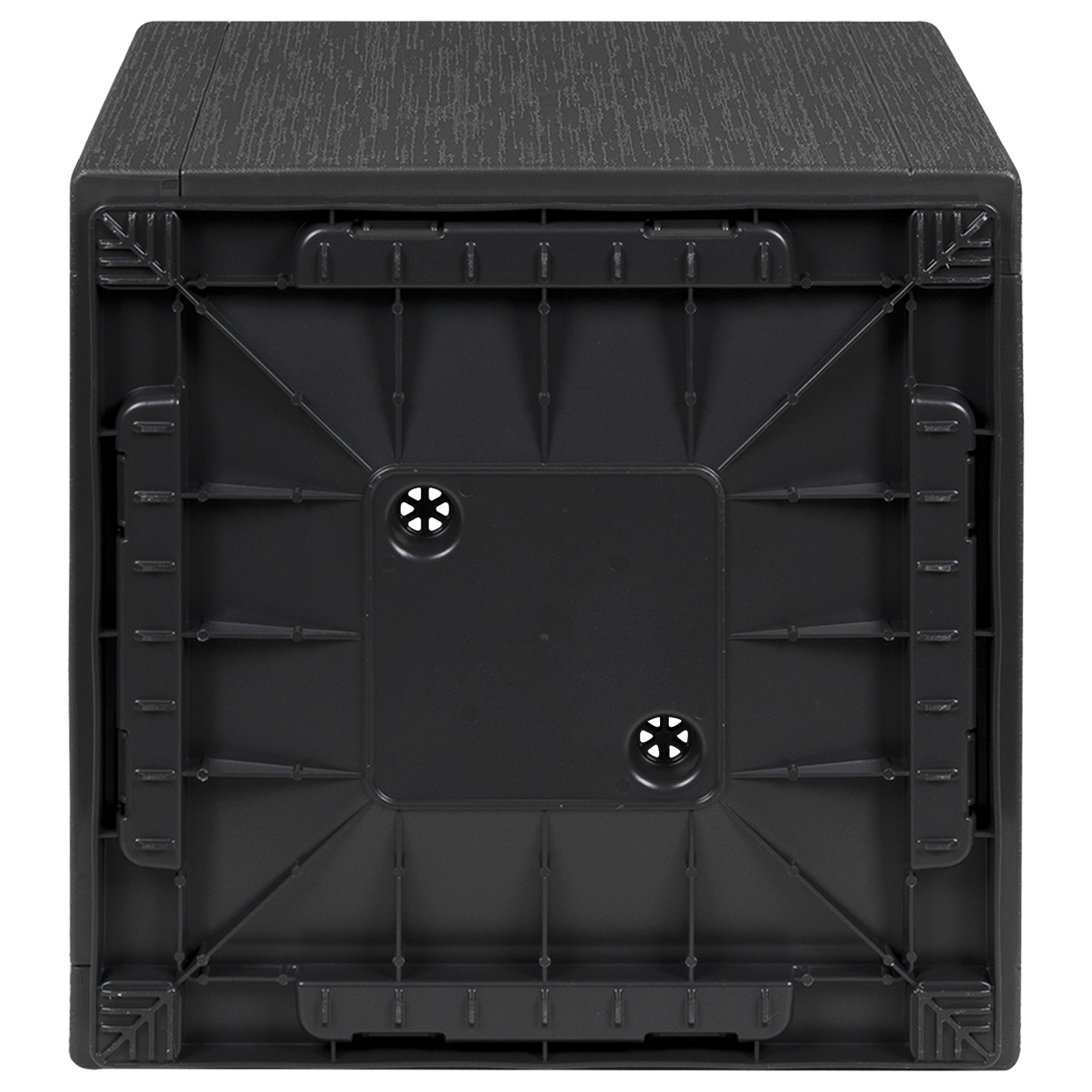 Fioriera da Giardino Grigio Scuro 36x36x35 cm in PP