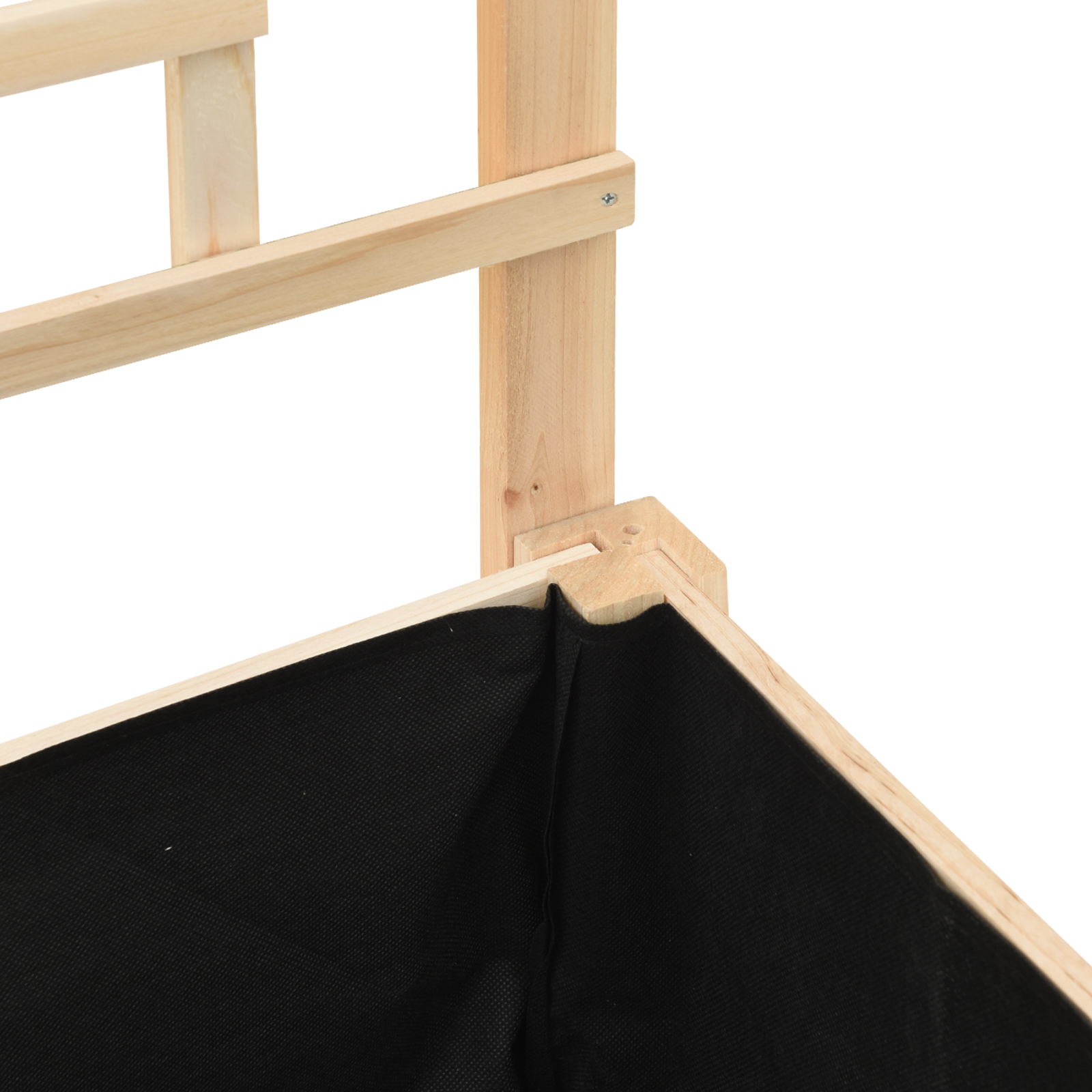 Fioriera da giardino con traliccio e ripiano 115x59x152 cm in legno massello di abete