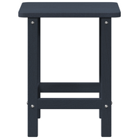 Tavolo Adirondack Blu Navy 38x38x46 cm HDPE