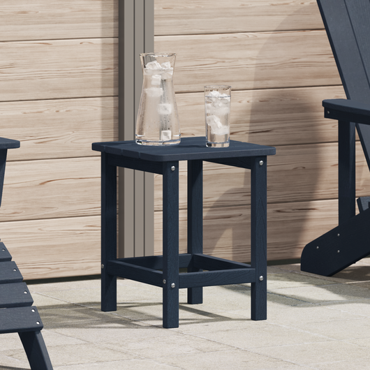 Tavolo Adirondack Blu Navy 38x38x46 cm HDPE