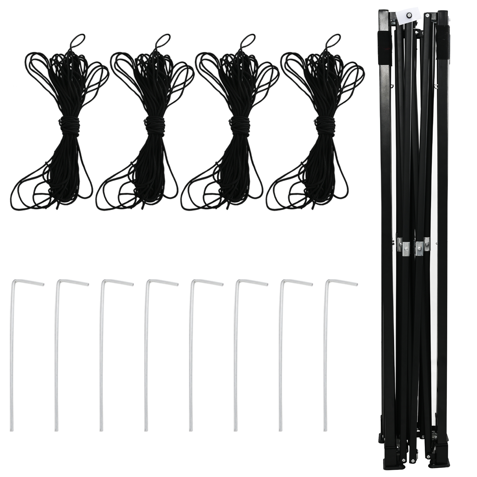 Serra con ingresso e struttura pop-up Verde 580x290x315 cm Acciaio