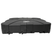 Set Base Parasol a Sbalzo in 2 Pezzi - 150kg Sabbia o 113kg Acqua