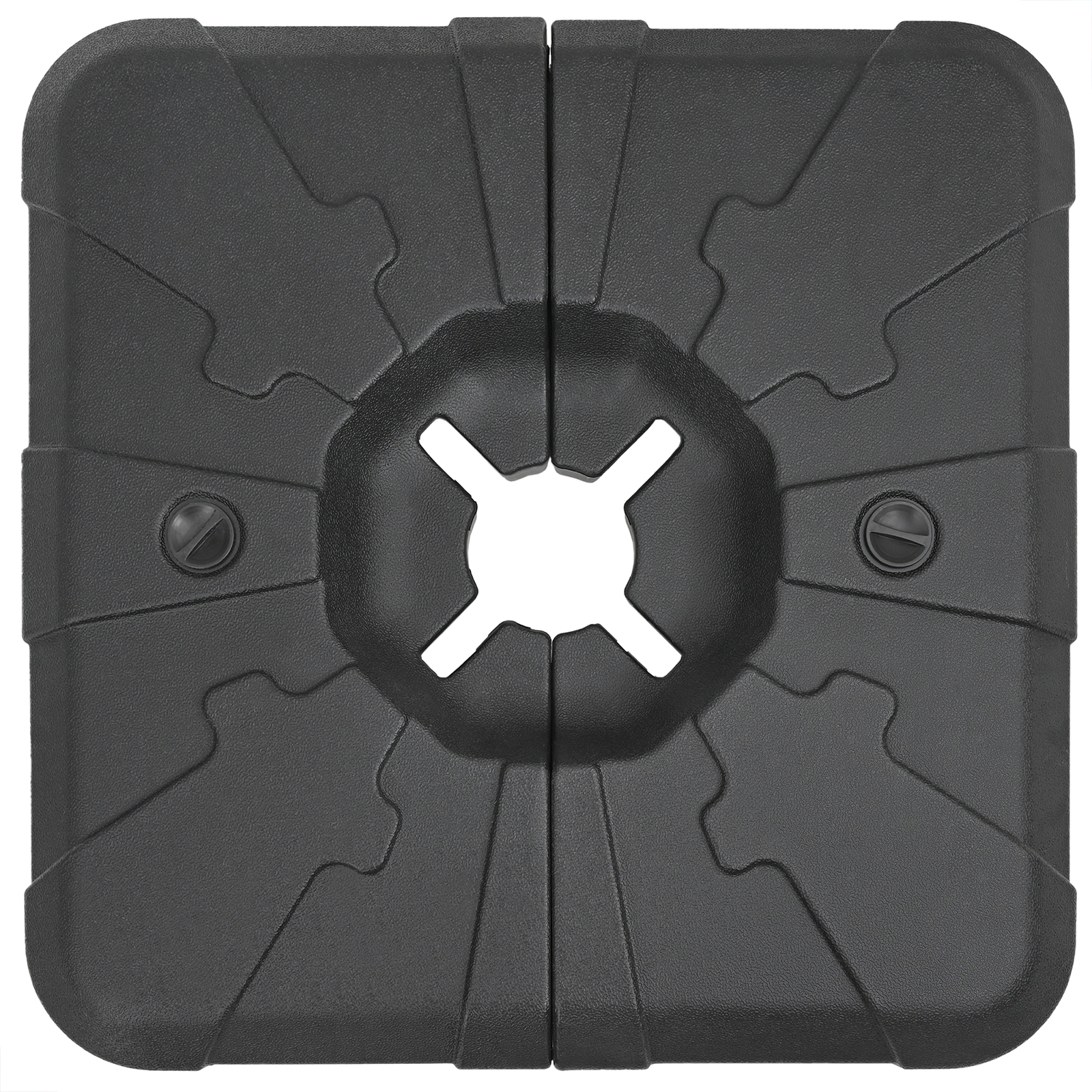 Set di 2 Pezzi Base per Ombrello : 110kg di sabbia o 70kg d'acqua