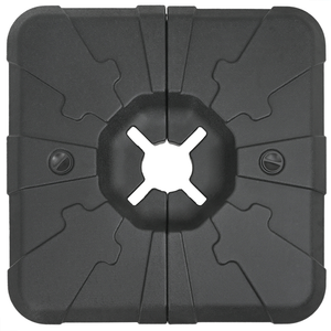 Set di 2 Pezzi Base per Ombrello : 110kg di sabbia o 70kg d'acqua