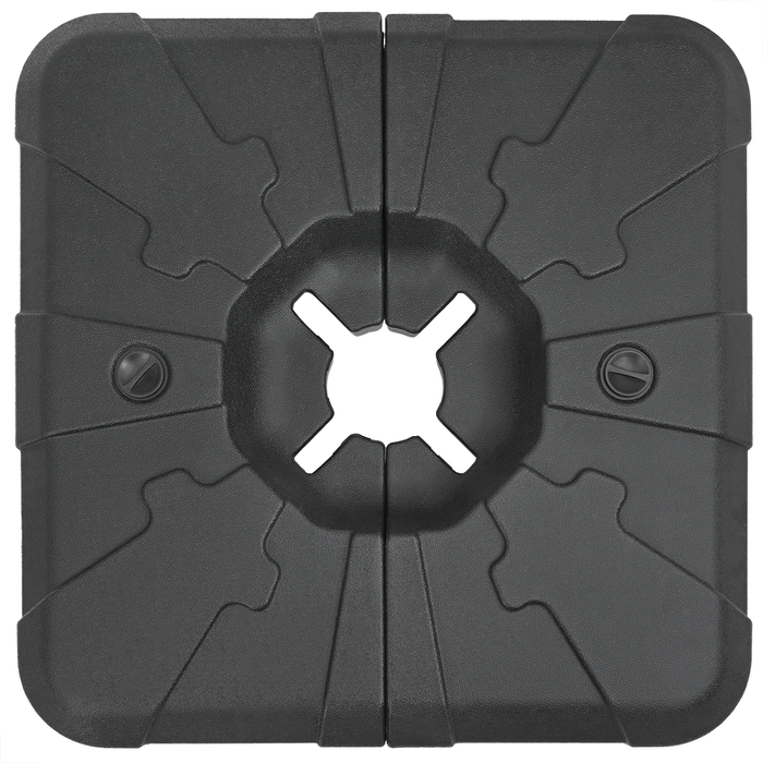 Set di 2 Pezzi Base per Ombrello : 110kg di sabbia o 70kg d'acqua