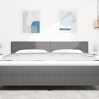 Testiera  Design Semplice Grigio Chiaro 180 cm in Tessuto Corduroy