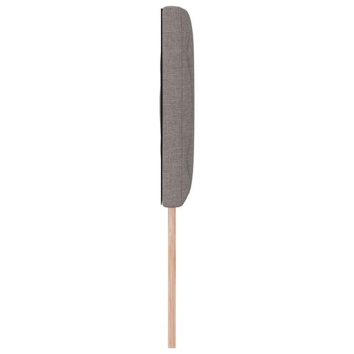 Testiera  Design Blocchi di Diamante Tortora 160 cm Tessuto