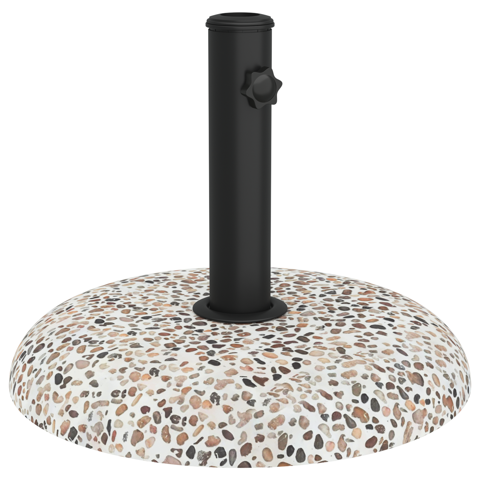 Base per Parasol per Pali da 37/42/52/58mm Cemento Multicolore 20 kg