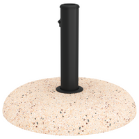 Base per Parasol per pali da 37/42/52/58mm Cemento Giallo 20 kg