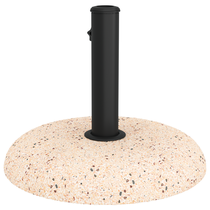 Base per Parasol per pali da 37/42/52/58mm Cemento Giallo 20 kg