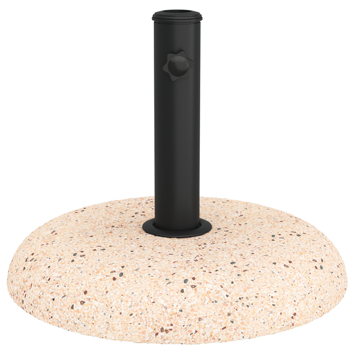 Base per Parasol per pali da 37/42/52/58mm Cemento Giallo 20 kg