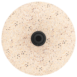 Base per Parasol per pali da 37/42/52/58mm Cemento Giallo 20 kg