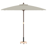 Base Ombrellone per pali da 37/42/52/58mm in cemento giallo