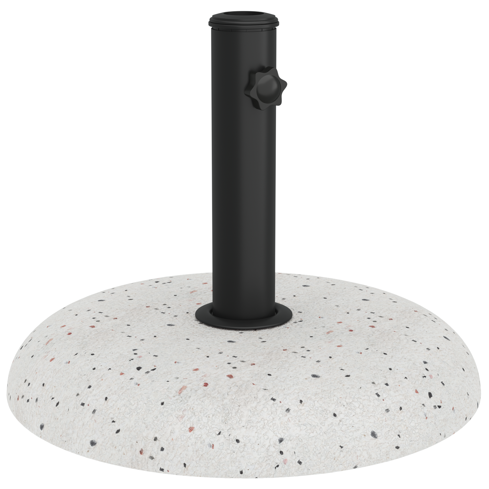 Base per Ombrellone per Pali da 37/42/52/58mm Cemento Bianco 20 kg