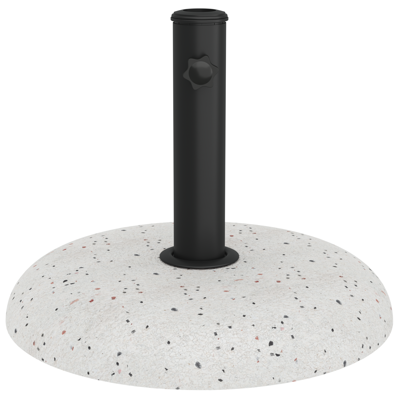Base per Ombrellone per Pali da 37/42/52/58mm Cemento Bianco 20 kg