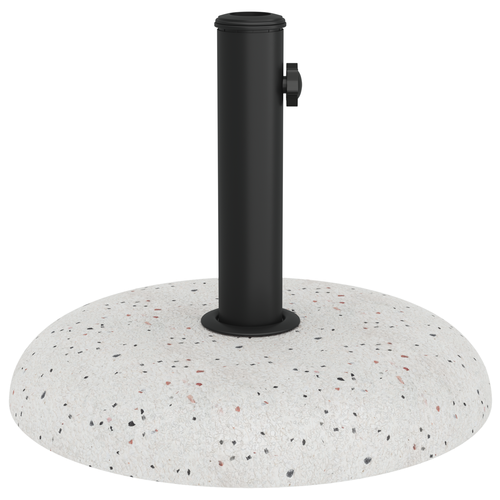 Base per Ombrellone per Pali da 37/42/52/58mm Cemento Bianco 20 kg