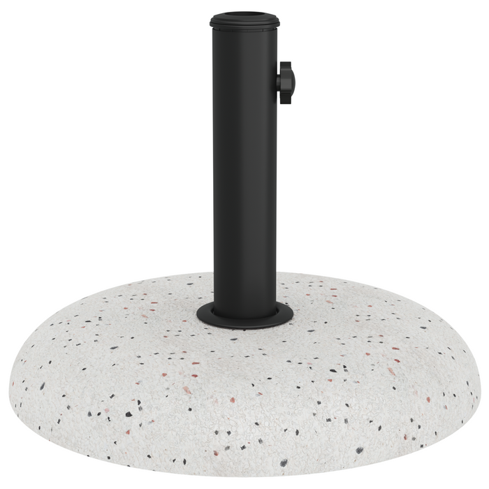 Base per Ombrellone per Pali da 37/42/52/58mm Cemento Bianco 20 kg