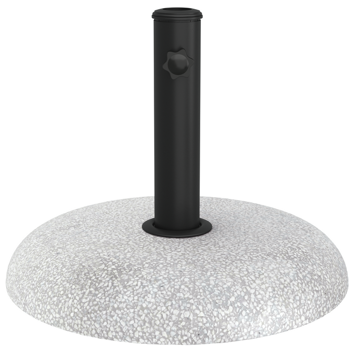 Base per Parasol per pali da 37/42/52/58mm Grigio Chiaro Cemento 20 kg