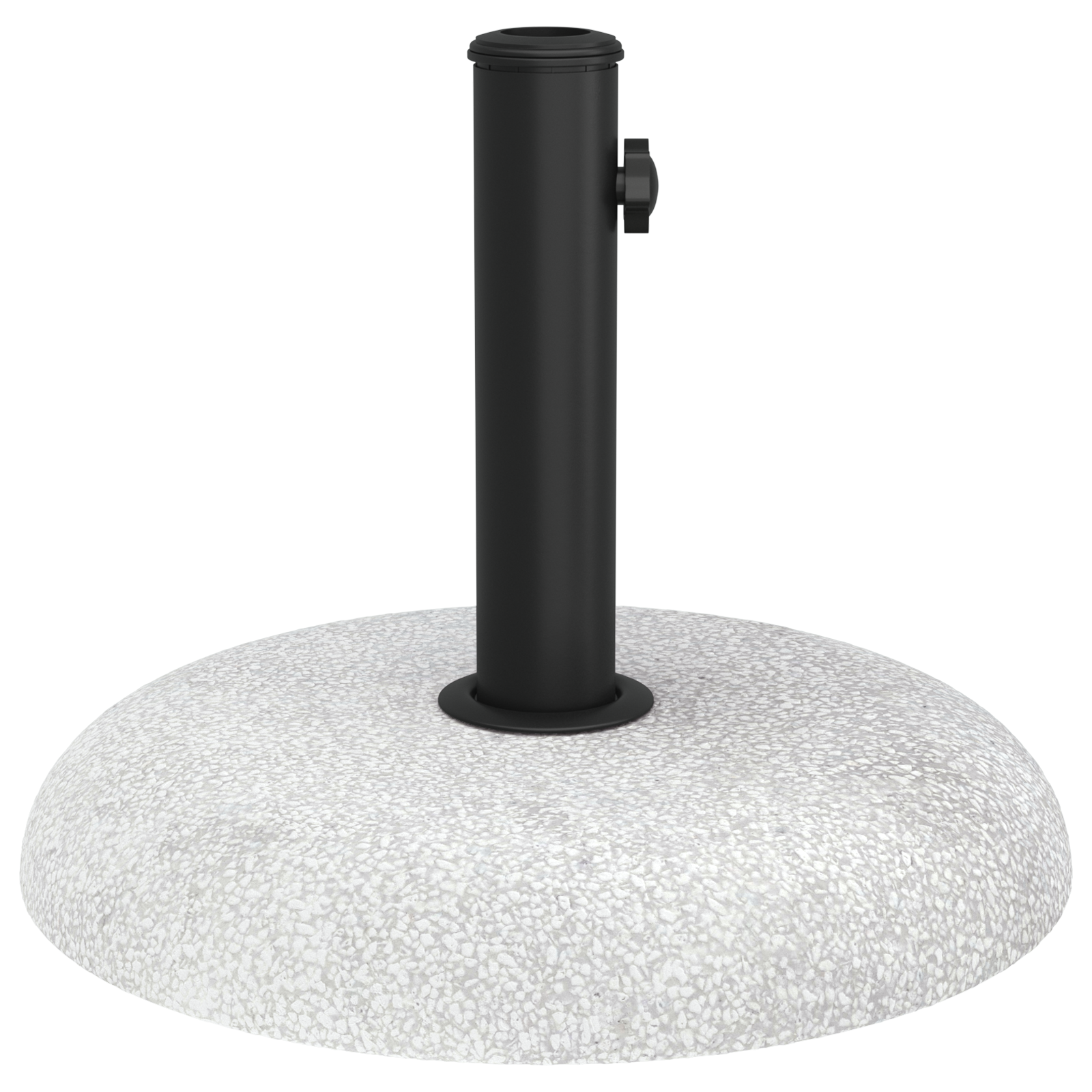 Base per Parasol per pali da 37/42/52/58mm Grigio Chiaro Cemento 20 kg