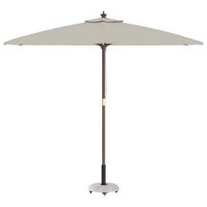 Base Parasol con Ruote per pali da 37/42/52/58mm Grigio Chiaro Cemento