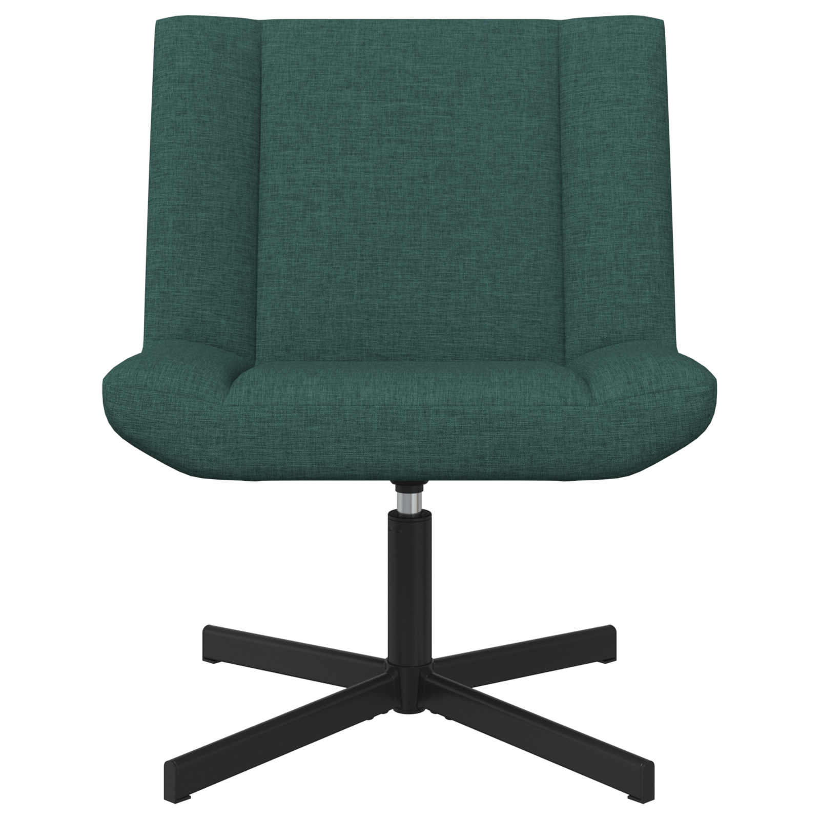 Sedia d'Accentuo Verde Scuro Poliestere Standard