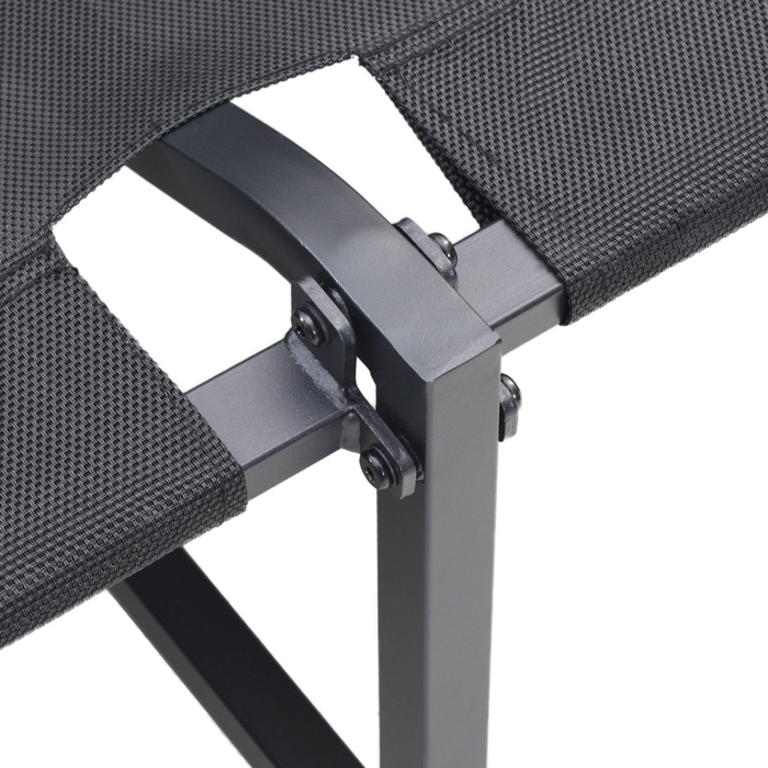 Divano da Giardino a 2 Posti con Cuscini Tortora