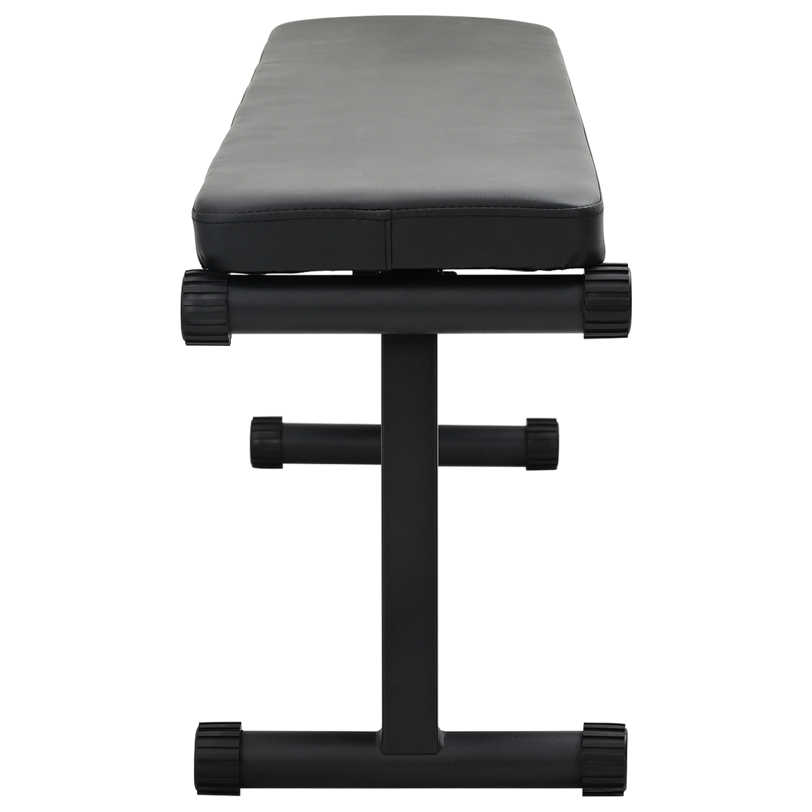Panca Pesca Pieghevole 100 kg Nera 107x27x41 cm Acciaio