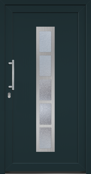 Maniglia Porta  Blu Scuro Acciaio, Vetro Dimensione Standard Porta 42008041