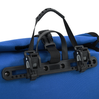 Borsa per Bicicletta per Portapacchi 25 L Blu 32.5x17x57 cm