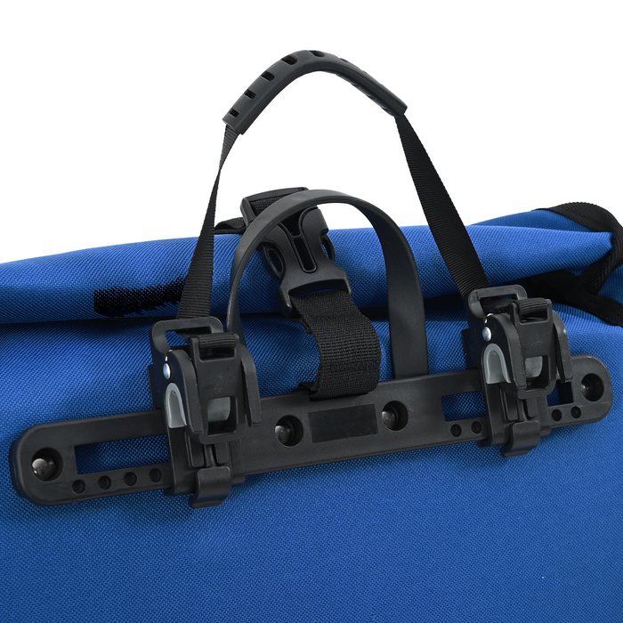 Borsa per Bicicletta per Portapacchi 25 L Blu 32.5x17x57 cm