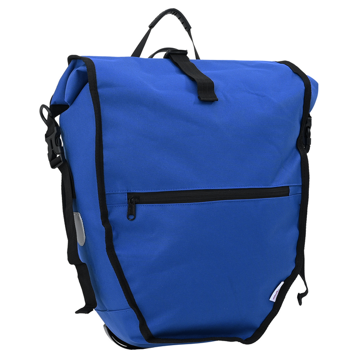 Borsa per Bicicletta per Portapacchi 25 L Blu 32.5x17x57 cm