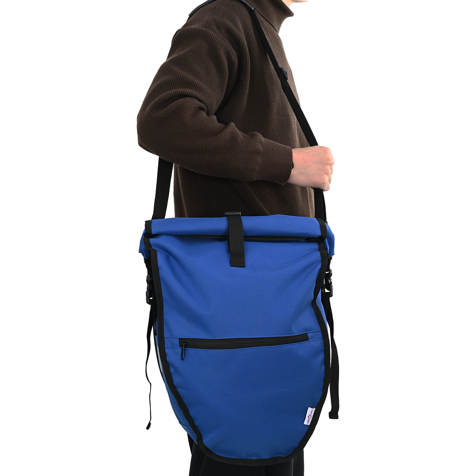 Borsa per Bicicletta per Portapacchi 25 L Blu 32.5x17x57 cm