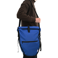 Borsa per Bicicletta per Portapacchi 25 L Blu 32.5x17x57 cm