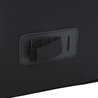 Borsa per bici per portapacchi 25 L Nera 33x16x48 cm