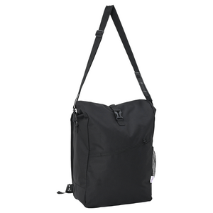 Borsa per bici per portapacchi 25 L Nera 33x16x48 cm