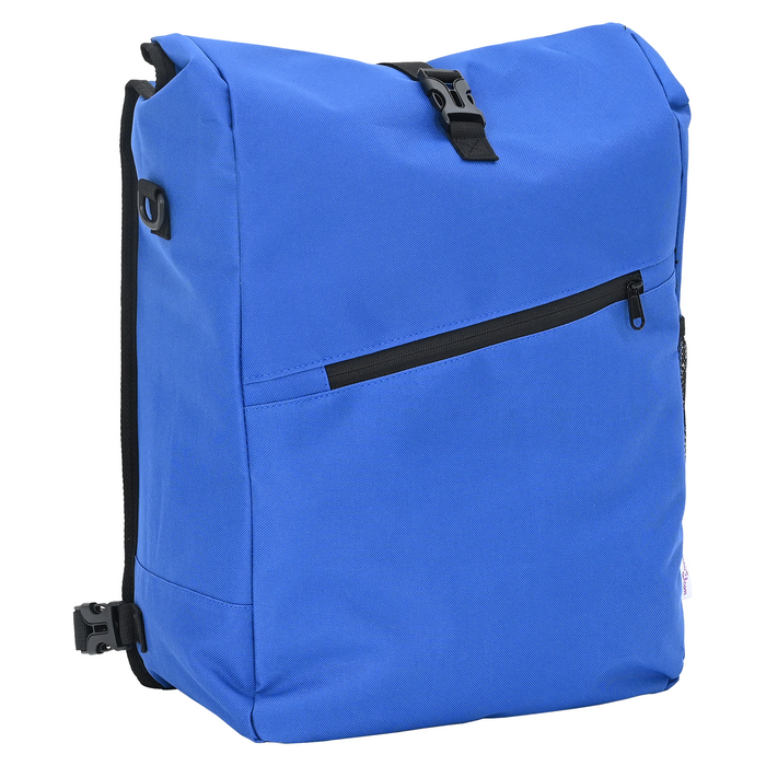 Borsa da portapacchi blu 25 L 33x16x48 cm