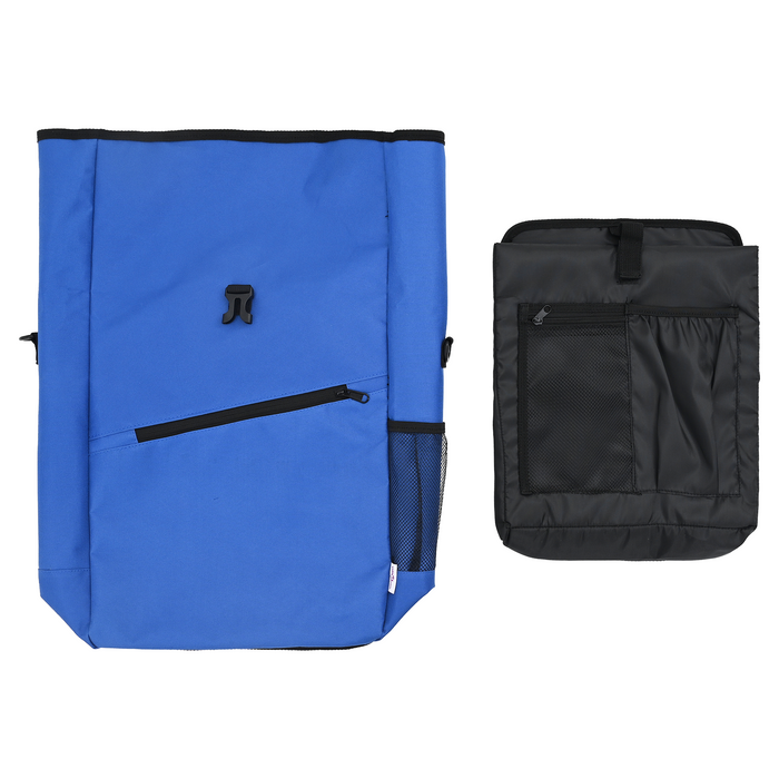 Borsa da portapacchi blu 25 L 33x16x48 cm