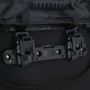 Borsa per bici portapacchi 20L Nera 31x13x58 cm