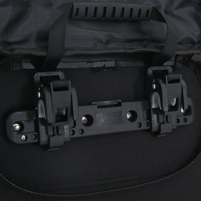 Borsa per bici portapacchi 20L Nera 31x13x58 cm