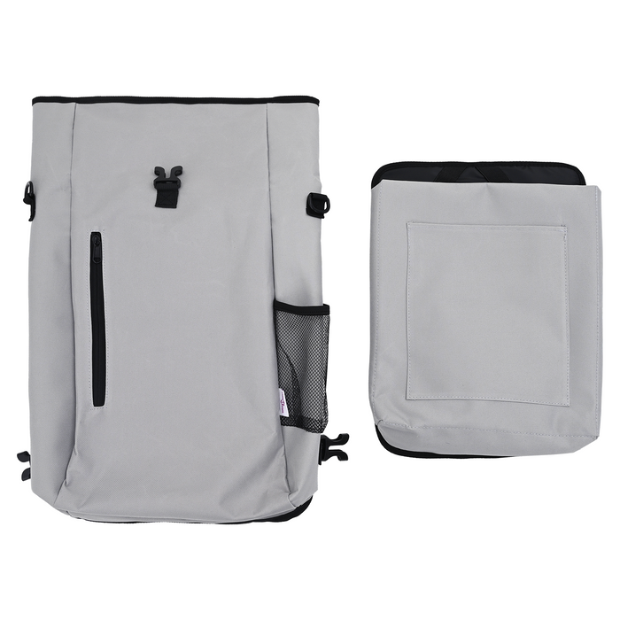 Borsa per Bicicletta 20L Grigia 31x13x58 cm