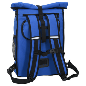 Borsa per Bici per Portapacchi 20 L Blu 31x13x58 cm