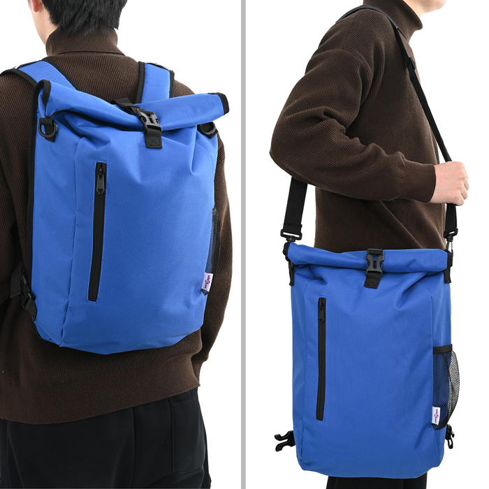 Borsa per Bici per Portapacchi 20 L Blu 31x13x58 cm