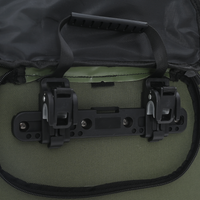 Borsa da Bici per Portapacchi 20 L Verde Oliva 31x13x58 cm