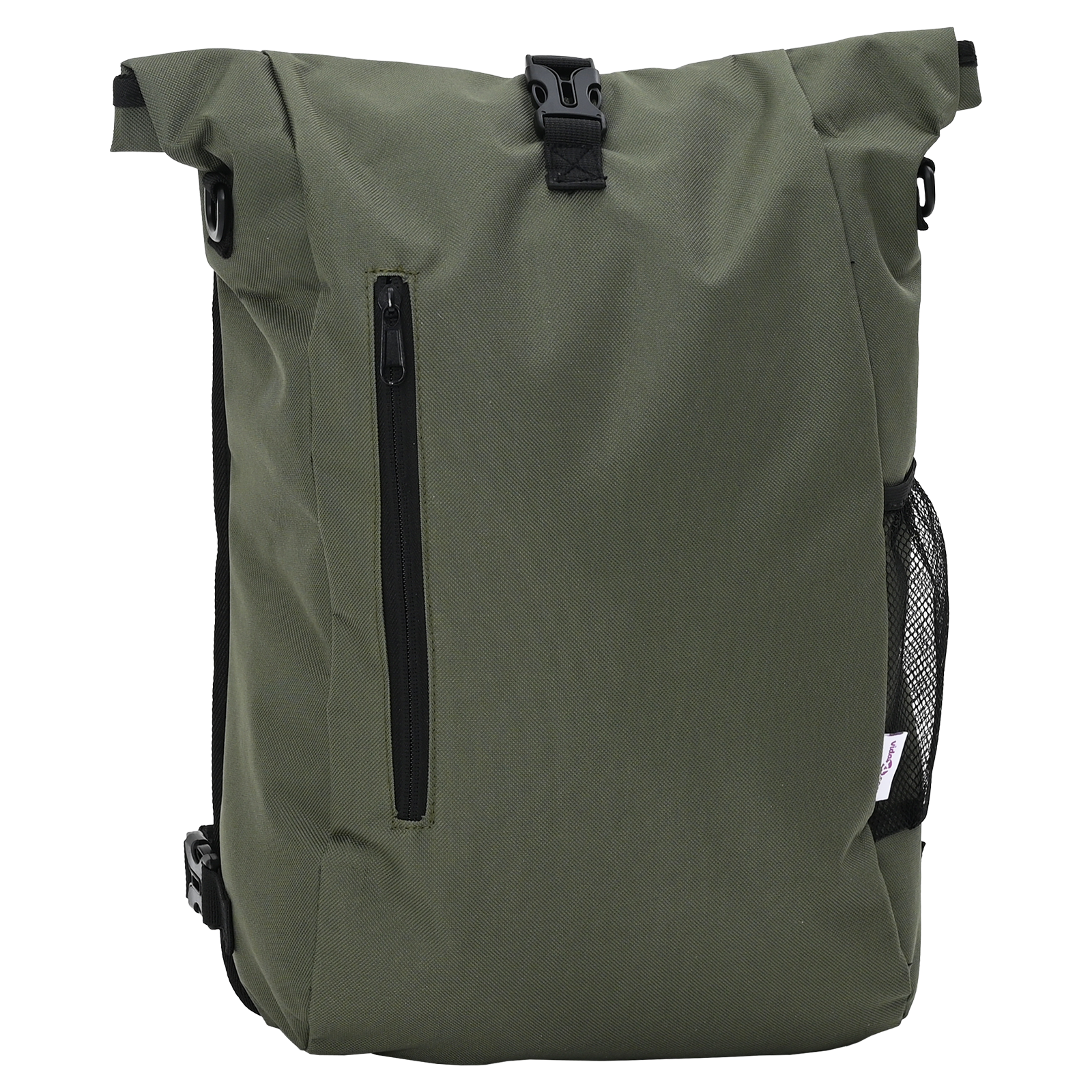 Borsa da Bici per Portapacchi 20 L Verde Oliva 31x13x58 cm