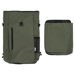 Borsa da Bici per Portapacchi 20 L Verde Oliva 31x13x58 cm
