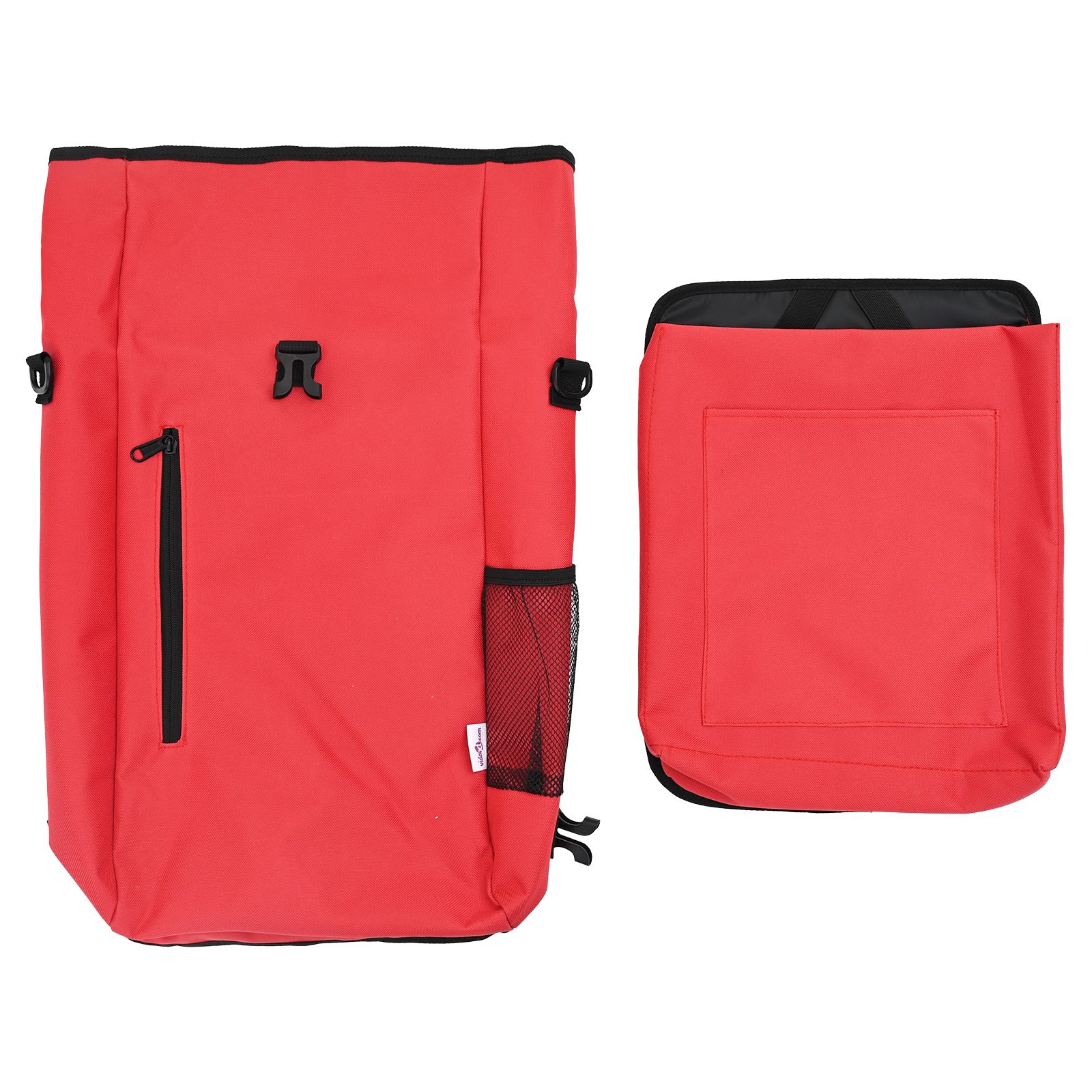 Borsa per Bicicletta per Portapacchi 20 L Rossa 31x13x58 cm