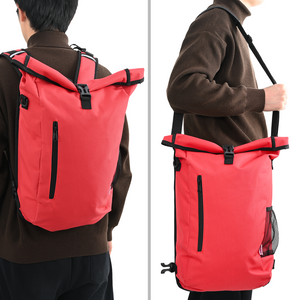 Borsa per Bicicletta per Portapacchi 20 L Rossa 31x13x58 cm