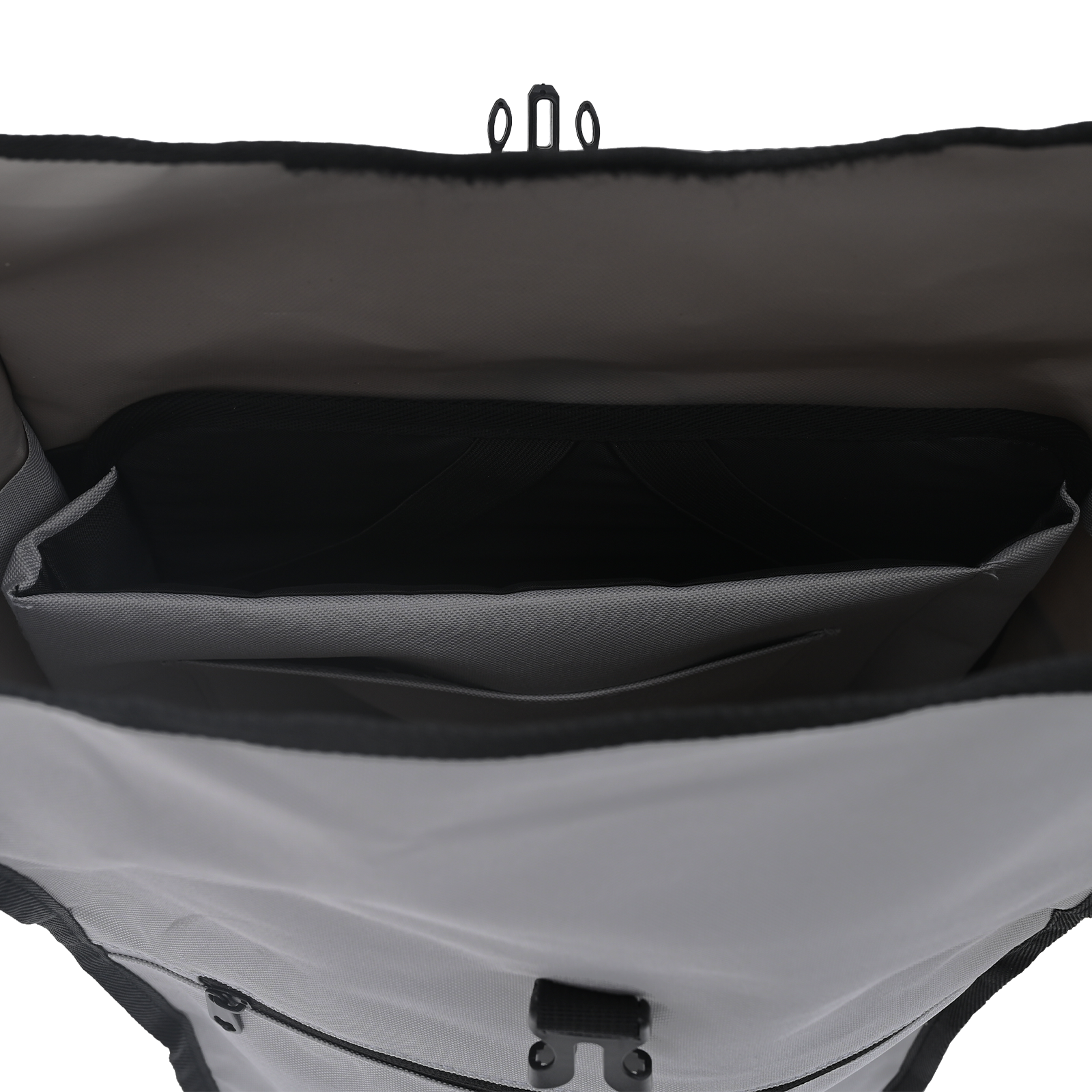 Borsa per Bicicletta per Portapacchi 20 L Grigia 34x16x59 cm