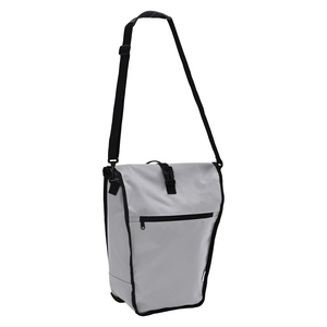 Borsa per Bicicletta per Portapacchi 20 L Grigia 34x16x59 cm