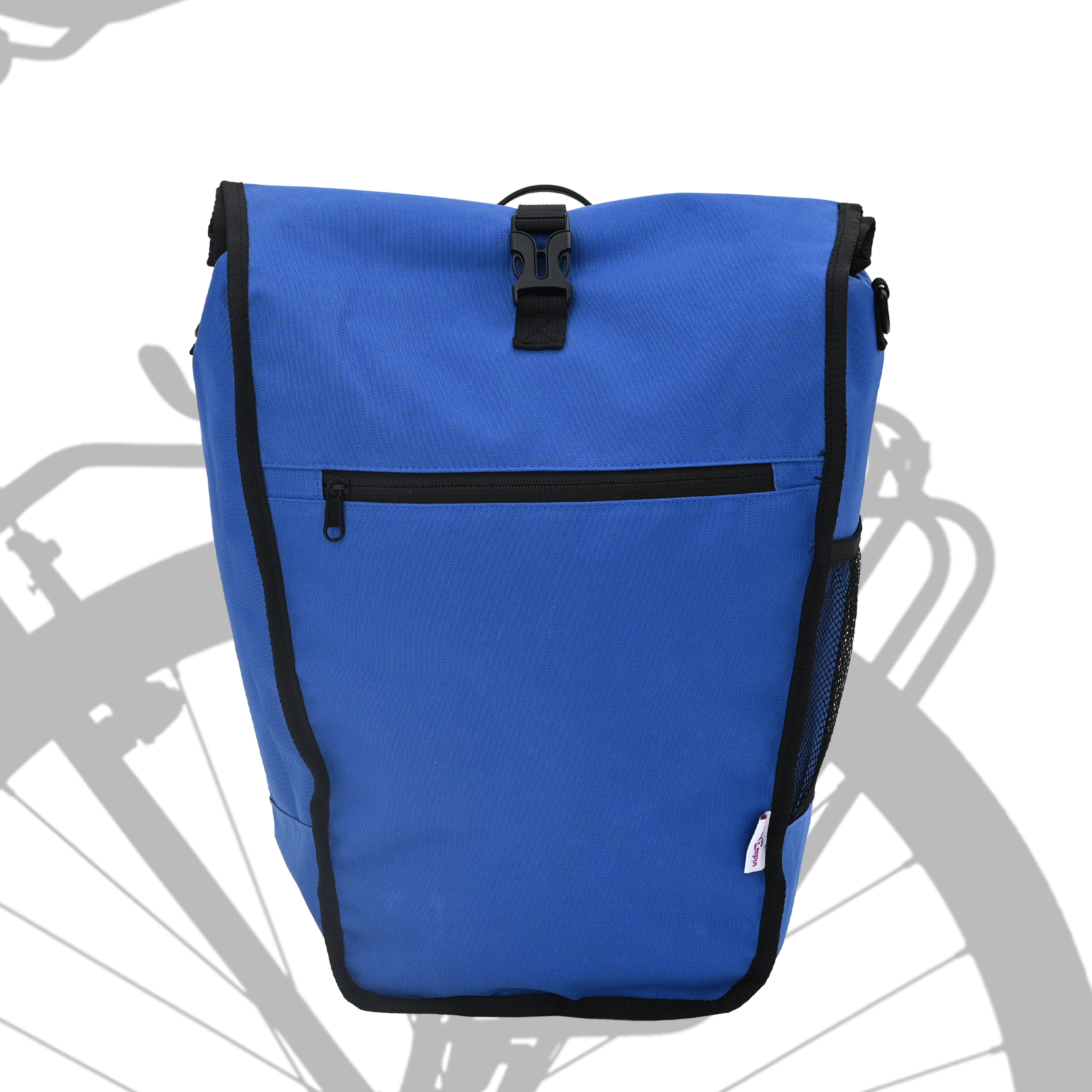 Borsa per bici per portapacchi 20 L Blu 34x16x59 cm